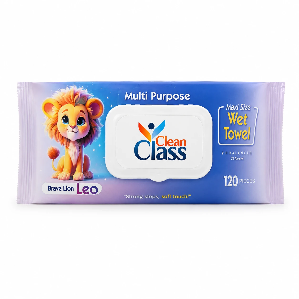 Clean class 120 wet wipes *24 kids series