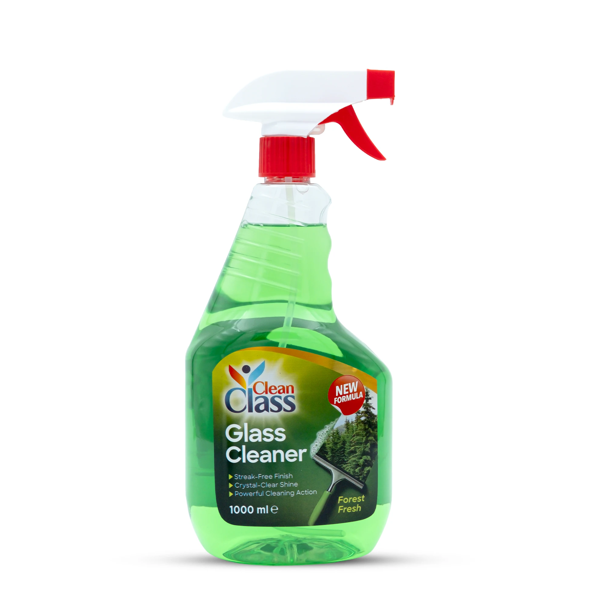 Clean class 1000ml glass cleaner forest fresh*12