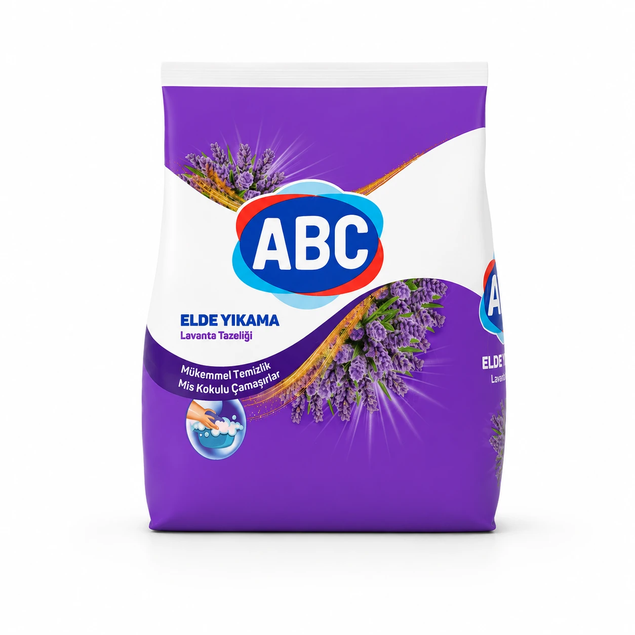 Abc powder detergent handwash 600gr*20 lavender freshness