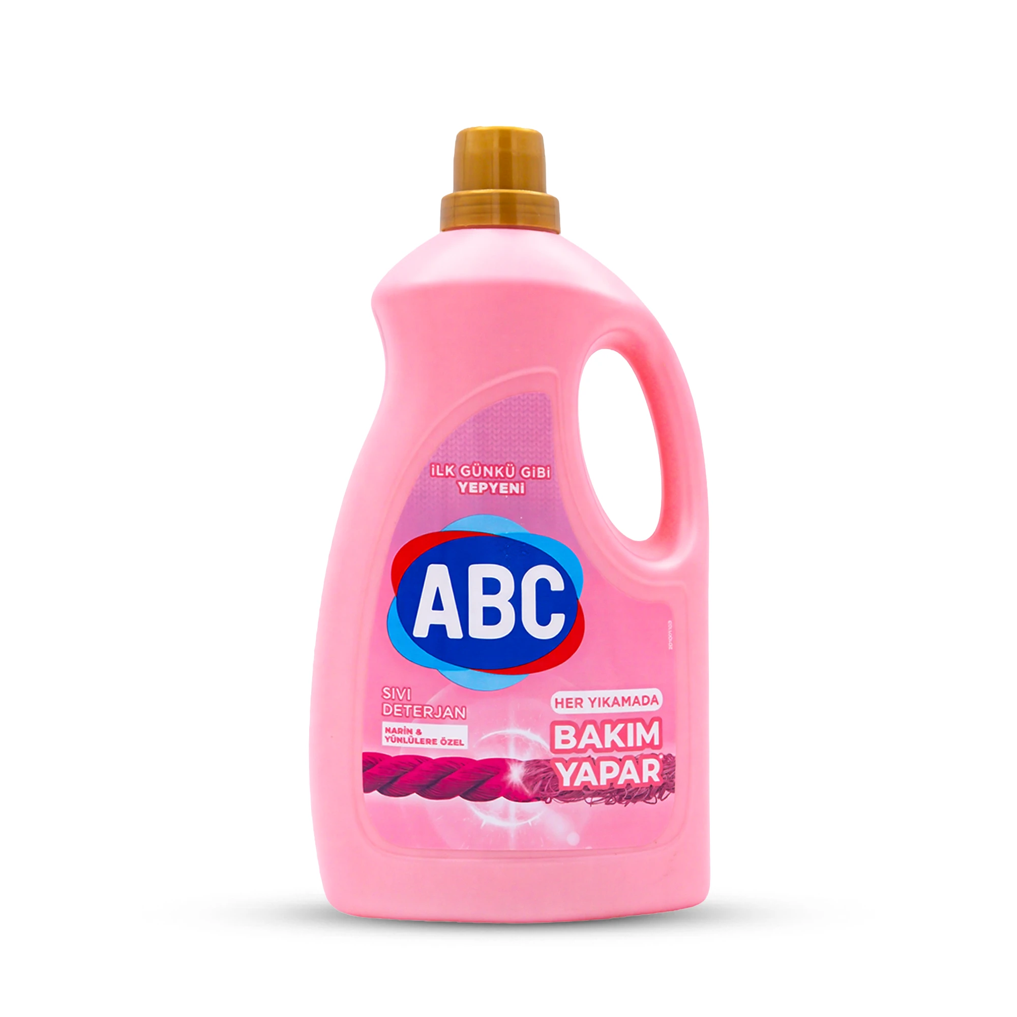 Abc liquid detergent 3l *6 delicate (pink)